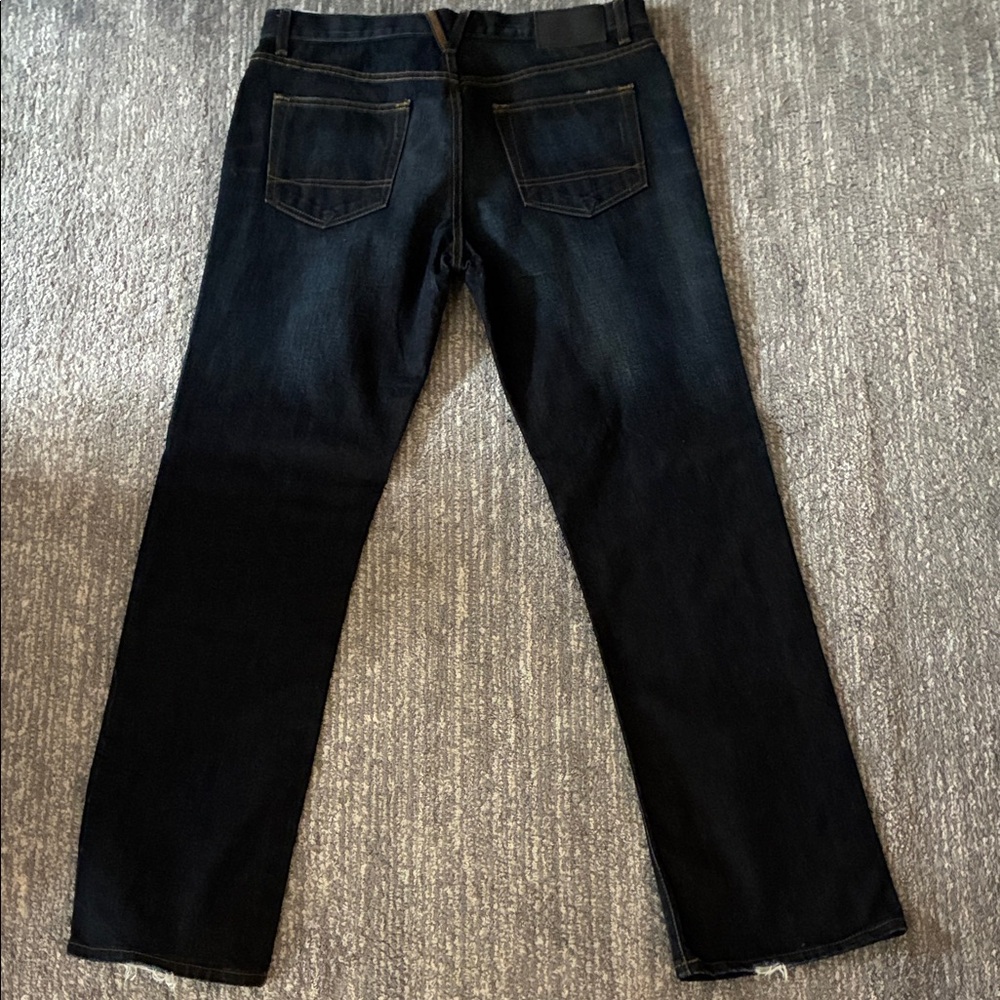 Men's Tommy Hilfiger Dark Blue Jeans, 34 x 32 - Picture 5 of 9